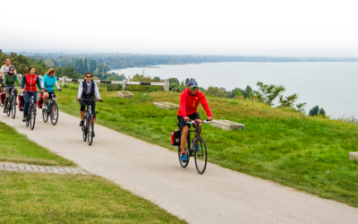 Kerékpáros létesítmények megvalósítása Balatonmáriafürdőn